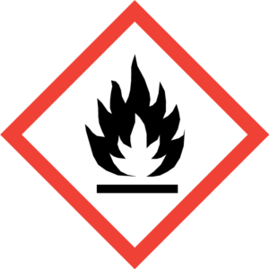 Gefahrtstoff - GHS02 - Gefahr / Achtung - Entzündbar